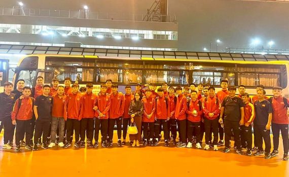 U17 Việt Nam có mặt tại điểm tập huấn Hamamatsu, chốt lịch thi đấu giao hữu 4 trận