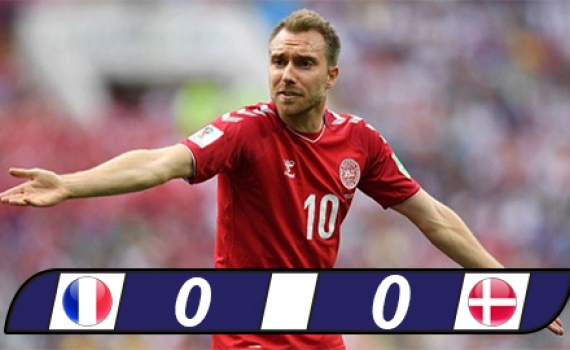 Pháp 0-0 Đan Mạch: Dìu nhau vào vòng 1/8