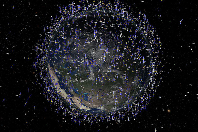 Cảnh báo rác thải không gian ảnh hưởng đến vệ tinh - Ảnh 2.