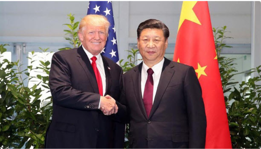 Chủ tịch Trung Quốc Tập Cận Bình và Tổng thống Mỹ Donald Trump điện đàm