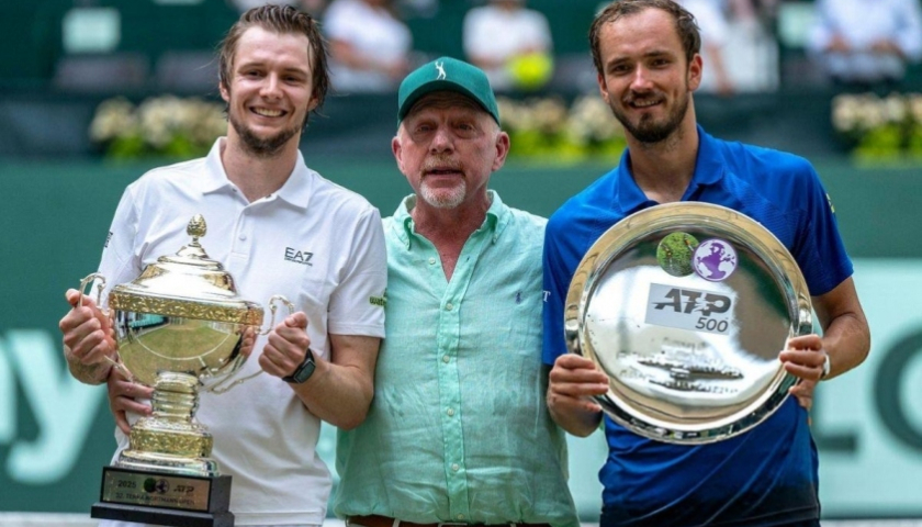Hiện tượng Bublik đăng quang Halle Open, được làm hạt giống ở Wimbledon 2025