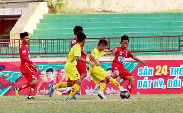 U13 Sông Lam Nghệ An vô địch giải bóng đá thiếu niên toàn quốc  - Cúp KUN Siêu Phàm 2019 - Ảnh 1.