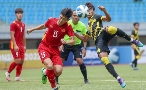 Bán kết U19 Đông Nam Á 2022: U19 Việt Nam - U19 Malaysia: 0-3 