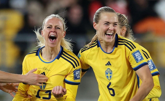 Kết quả World Cup nữ 2023: Ghi 3 bàn trong 7 phút, Thuỵ Điển vượt qua vòng bảng