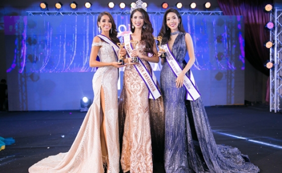 Phan Thị Mơ đăng quang Hoa hậu Đại sứ Du lịch thế giới