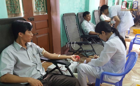 Tiền Hải: 218 đơn vị máu thu nhận trong ngày hội hiến máu tình nguyện