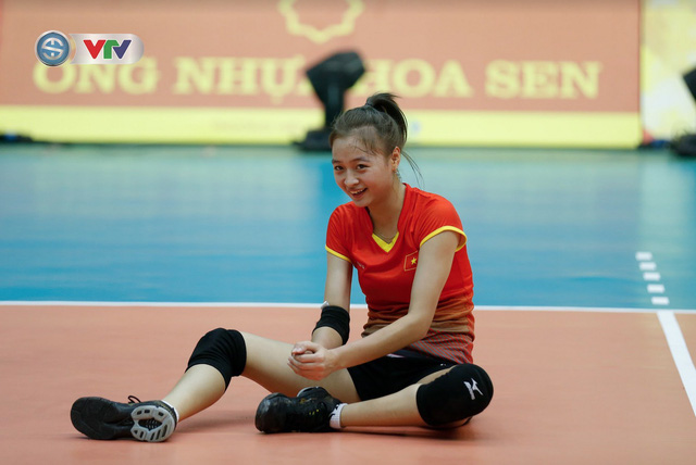 VTV Cup 2019: Buổi tập tràn đầy tiếng cười của ĐT bóng chuyền nữ Việt Nam - Ảnh 3.
