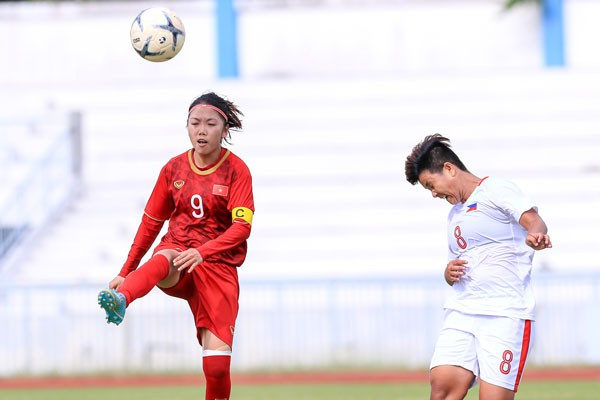 Ngược dòng thắng Philippines, ĐT nữ Việt Nam vào chung kết giải bóng đá nữ Đông Nam Á 2019 - Ảnh 1.