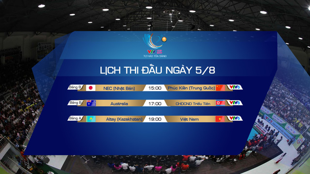 Lịch thi đấu và trực tiếp VTV Cup Tôn Hoa Sen 2019 ngày 5/8: ĐT Việt Nam gặp CLB Altay (Kazakhstan) - Ảnh 1.