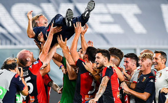 Vòng 38 giải VĐQG Italia Serie A: Genoa trụ hạng thành công