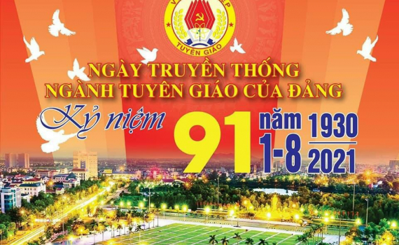 Kỷ niệm 91 năm ngày truyền thống ngành Tuyên giáo của Đảng