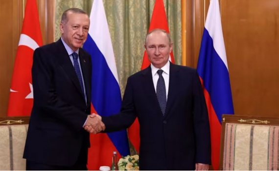Tổng thống Nga Putin và Tổng thống Thổ Nhĩ Kỳ Erdogan hội đàm