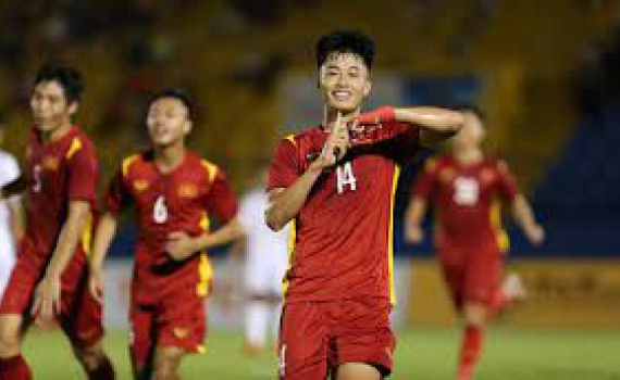  Văn Trường lập công, U19 Việt Nam đánh bại U19 Myanmar