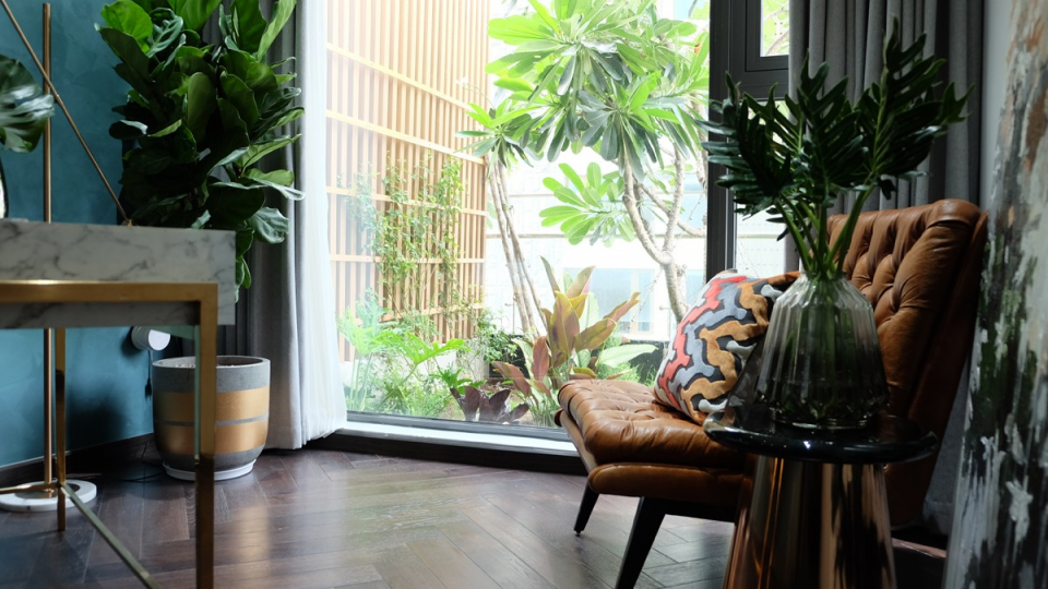 Căn hộ thành 'biệt thự' trên không