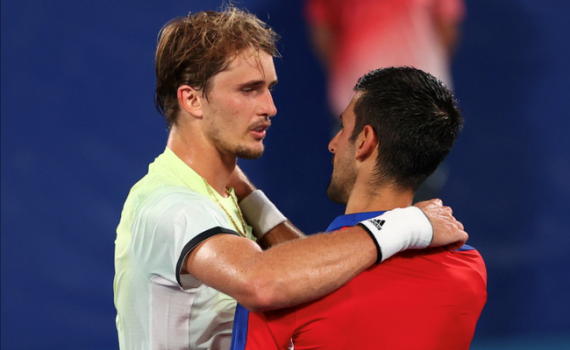  Bán kết đơn nam Mỹ mở rộng: Chờ đợi màn so tài Zverev - Djokovic