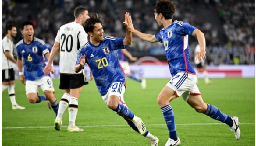 Đội tuyển Đức thua sốc Nhật Bản trong trận giao hữu