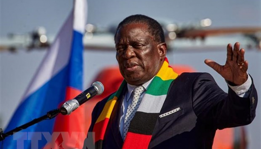 Tổng thống Zimbabwe Emmerson Mnangagwa tuyên thệ nhậm chức