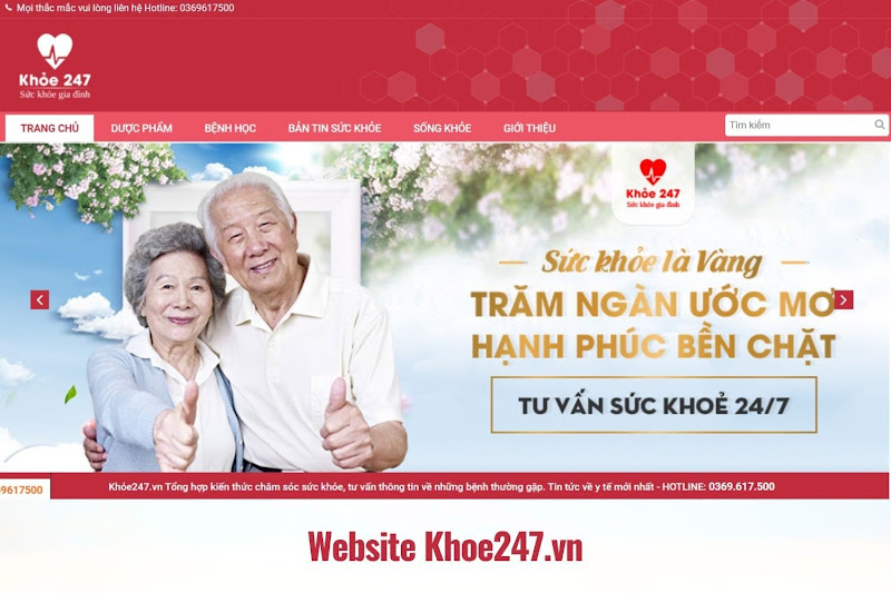 Khỏe 247 - Website hữu ích giúp bạn bổ sung kiến thức chăm sóc sức khỏe mỗi  ngày - Báo Thái Bình điện tử