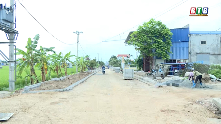 Hưng Hà - Tăng tốc về đích sớm các dự án trọng điểm