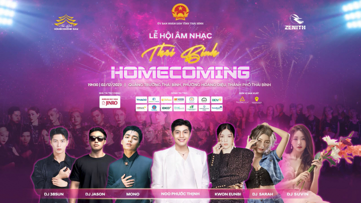 Thai Binh Homecoming Day 2023 - Sự kiện hot nhất dịp cuối năm đang chờ bạn tại Thái Bình