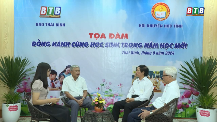 Tọa đàm: Đồng hành cùng học sinh trong năm học mới